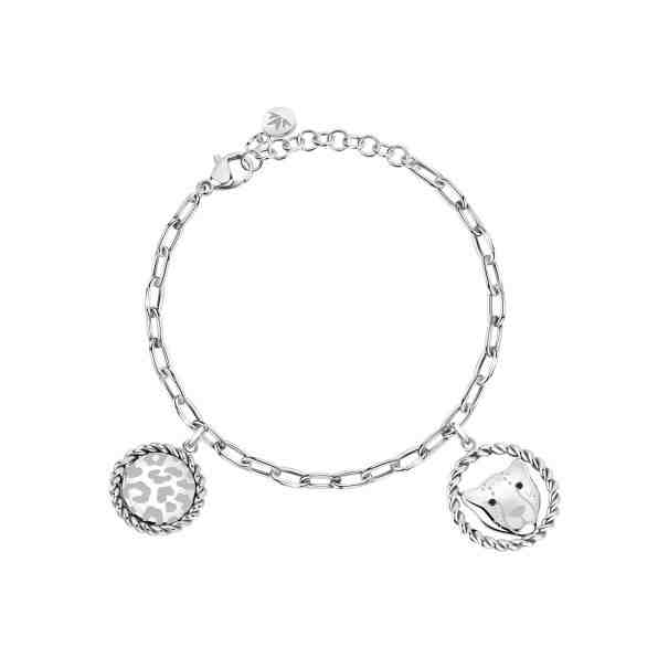 Morellato Ocelový náramek s přívěskem gepard Madagaskar SATF09 + 2 měsíce na vrácení zboží