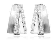 JVD Stříbrné náušnice se zirkony SVLE0269SH8BI00 + 2 měsíce na vrácení zboží
