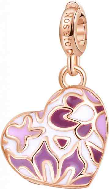 Rosato Růžově zlacený přívěsek (medailonek) Srdce Storie RZ058 + 2 měsíce na vrácení zboží