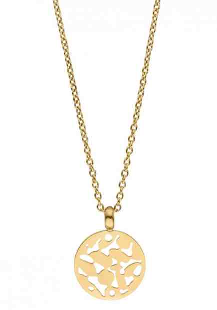 Tamaris Pozlacený náhrdelník Cataleya s přívěskem TJ155 + 2 měsíce na vrácení zboží