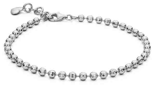 Rosato Stříbrný kuličkový náramek na přívěsky Storie RZB012 + 2 měsíce na vrácení zboží