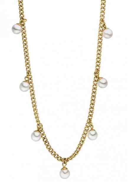 Tamaris Pozlacený náhrdelník Franka s perlami TJ175 + 2 měsíce na vrácení zboží