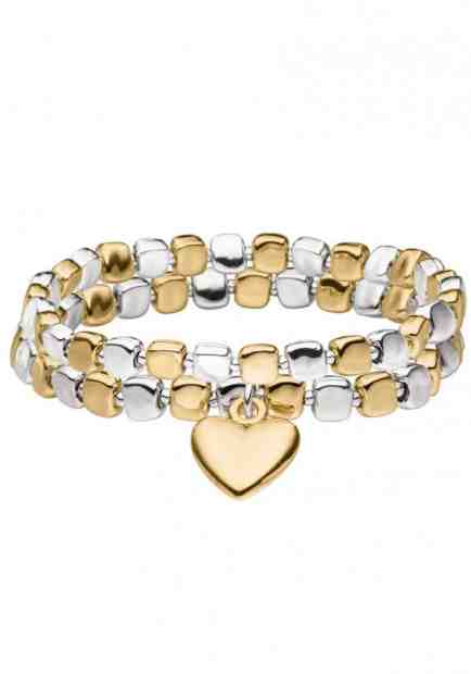 Tamaris Sada bicolor náramků Becci se srdíčkem TF061 (2 ks) + 2 měsíce na vrácení zboží
