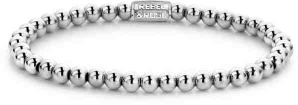 Rebel&Rose Korálkový náramek Silver Shine RR-40040-S 15 cm - XS + 2 měsíce na vrácení zboží