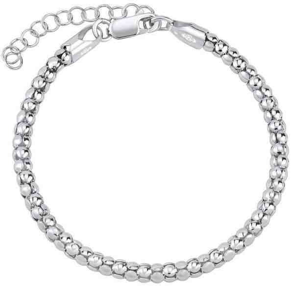 Silvego Stříbrný řetízek na nohu Popcorn TTT3000NHB + 2 měsíce na vrácení zboží