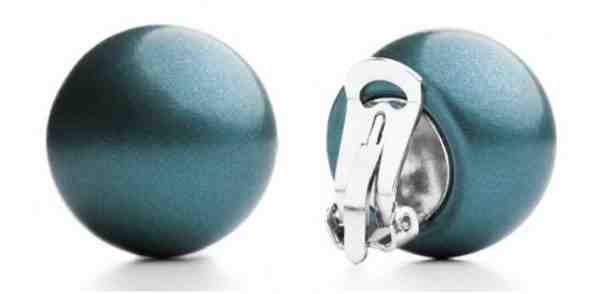 #ballsmania Originální metalické náušnice O154M-18-4718 Blu Oceano Metal + 2 měsíce na vrácení zboží