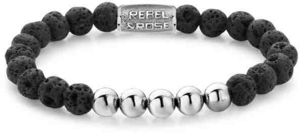 Rebel&Rose Korálkový náramek Black Moon DV RR-8DV03-S 16,5 cm - S + 2 měsíce na vrácení zboží