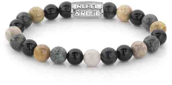 Rebel&Rose Korálkový náramek Autumn Storm RR-80051-S 19 cm - L + 2 měsíce na vrácení zboží