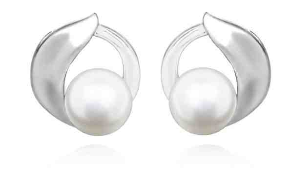 JVD Stříbrné náušnice s perlou SVLE0333SH8P100 + 2 měsíce na vrácení zboží