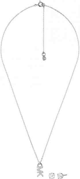 Michael Kors Nádherná souprava šperků MKC1261AN040 (náušnice, řetízek, přívěsek) + 2 měsíce na vrácení zboží