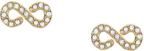 Fossil Nádherné náušnice nekonečno JF03294710 + 2 měsíce na vrácení zboží
