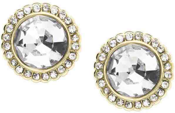 Fossil Krásné ocelové náušnice JA7019710 + 2 měsíce na vrácení zboží