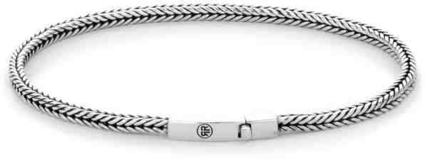 Rebel&Rose Moderní stříbrný náramek Small Link RR-BR015-S 16,5 cm - S + 2 měsíce na vrácení zboží