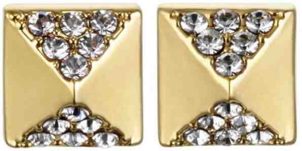 Karl Lagerfeld Moderní náušnice Pave Pyramid 5378312 + 2 měsíce na vrácení zboží