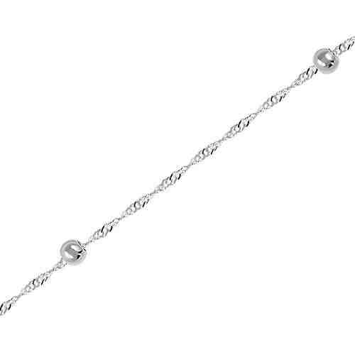 Brilio Dámský náramek z bílého zlata 18 cm 261 115 00277 07 + 2 měsíce na vrácení zboží