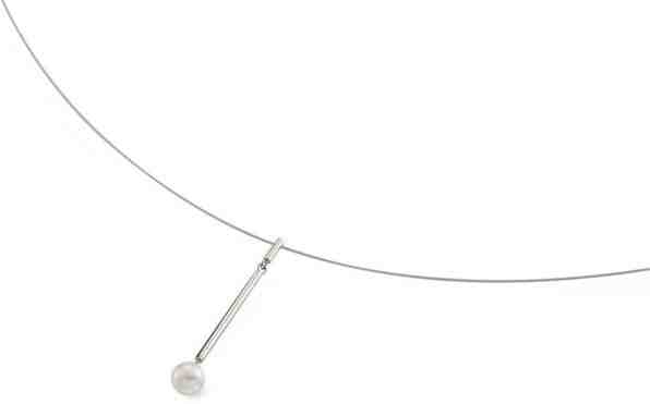 Boccia Titanium Titanový přívěsek s pravou perlou 08037-01 + 2 měsíce na vrácení zboží