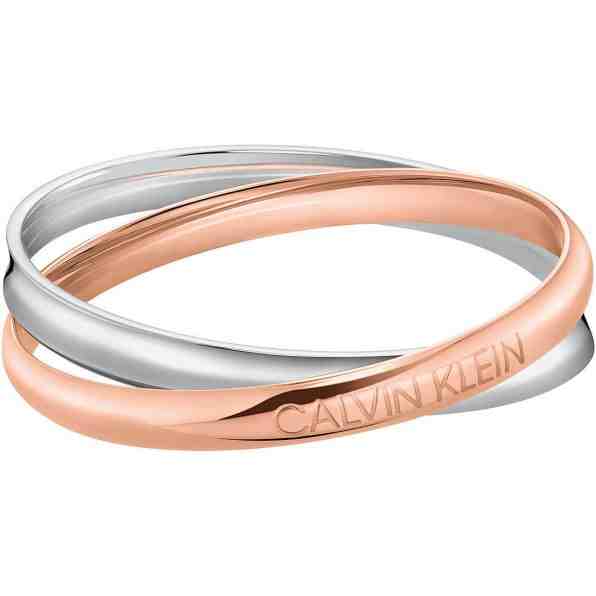 Calvin Klein Luxusní ocelový bicolor náramek Lovin KJDFPD20010 6,2 x 4,9 cm - M + 2 měsíce na vrácení zboží