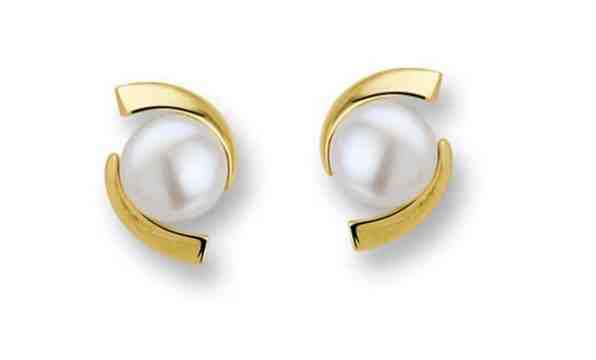 JVD Luxusní pozlacené náušnice s perlami SVLE0641XH2PG00 + 2 měsíce na vrácení zboží