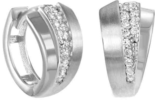 JVD Krásné stříbrné náušnice SVLE0645XH2BI00 + 2 měsíce na vrácení zboží