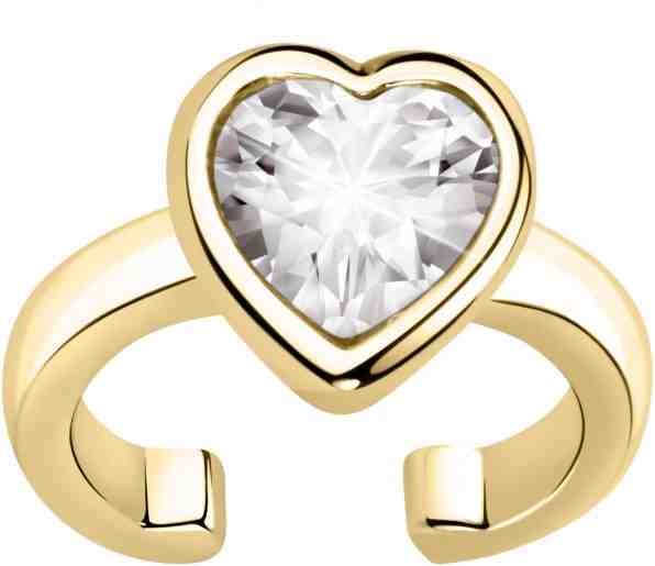 La Petite Story Moderní pozlacená single náušnice LPS02ARQ144 + 2 měsíce na vrácení zboží