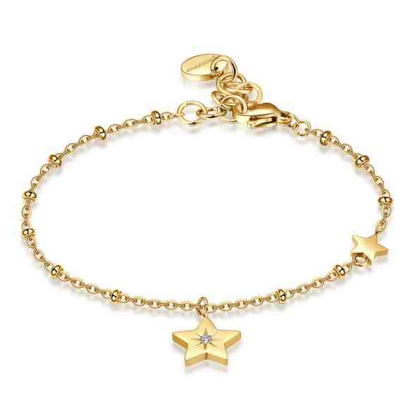 Brosway Pozlacený ocelový náramek Chant BAH42 + 2 měsíce na vrácení zboží