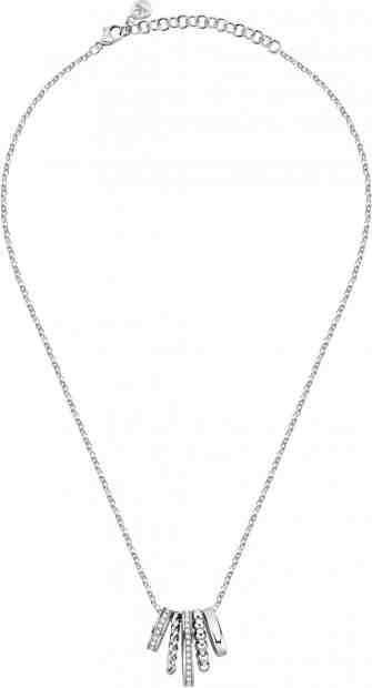 Morellato Moderní ocelový náhrdelník Insieme SAKM75 (řetízek, přívěsek) + 2 měsíce na vrácení zboží