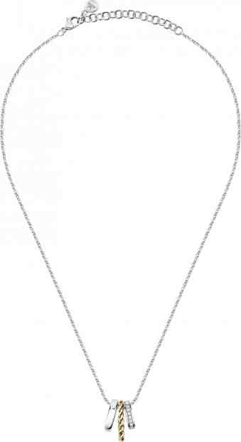 Morellato Moderní ocelový náhrdelník Insieme SAKM76 (řetízek, přívěsek) + 2 měsíce na vrácení zboží