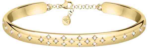 Morellato Krásný pozlacený náramek s krystaly Insieme SAKM81 + 2 měsíce na vrácení zboží