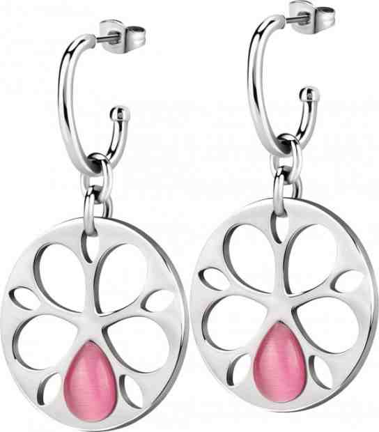 Morellato Dámské květinové náušnice s kočičím okem 2v1 Fiore SATE08 + 2 měsíce na vrácení zboží