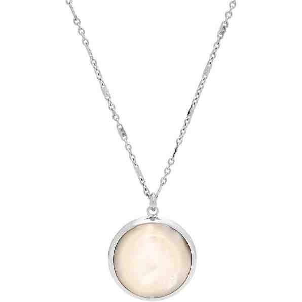 Fossil Krásný ocelový náhrdelník JF02915040 + 2 měsíce na vrácení zboží