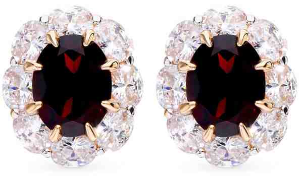 JVD Třpytivé náušnice se zirkony SVLE0673XH2R000 + 2 měsíce na vrácení zboží