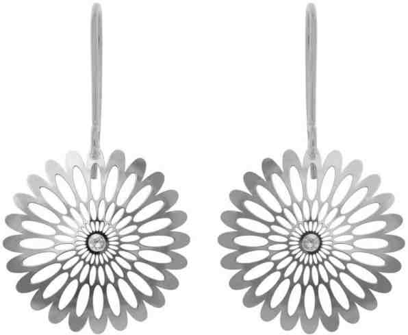 Praqia Stříbrné náušnice Shining Blossom NA0517JP_RH + 2 měsíce na vrácení zboží