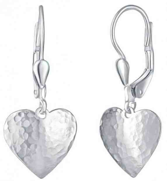 Praqia Romantické stříbrné náušnice Cora NA6096_RH + 2 měsíce na vrácení zboží