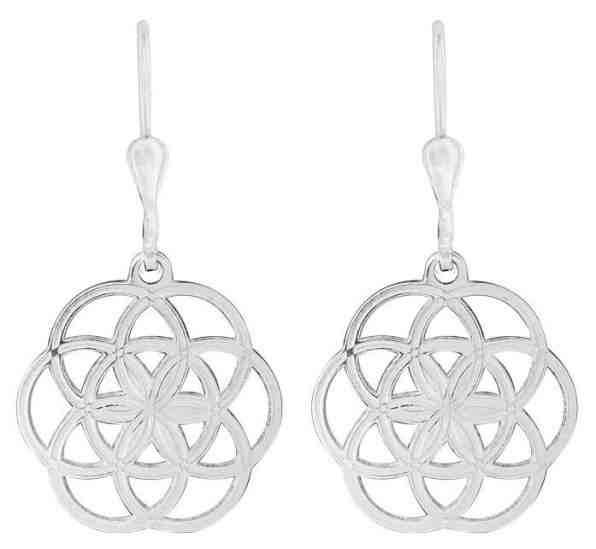 Praqia Jedinečné stříbrné náušnice Sphere NA6022_RH + 2 měsíce na vrácení zboží