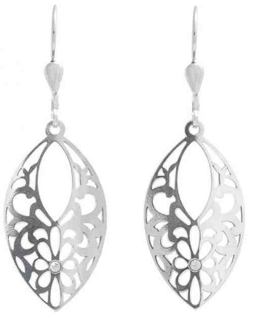 Praqia Elegantní stříbrné náušnice s krystaly NA0941_RH + 2 měsíce na vrácení zboží