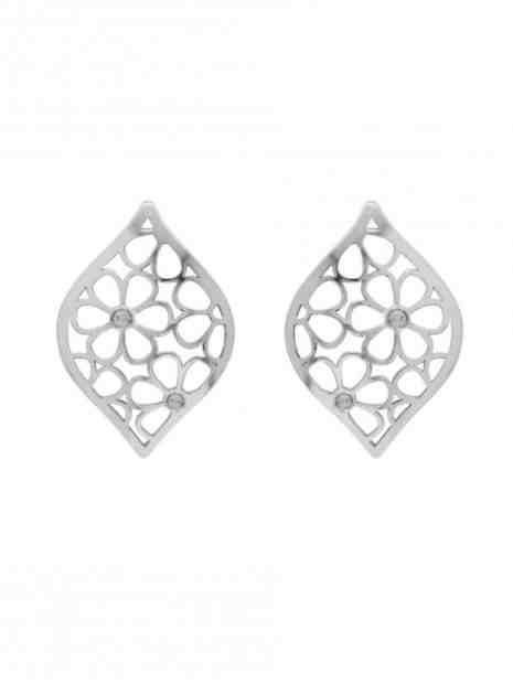 Praqia Třpytivé stříbrné náušnice NA0859_RH + 2 měsíce na vrácení zboží