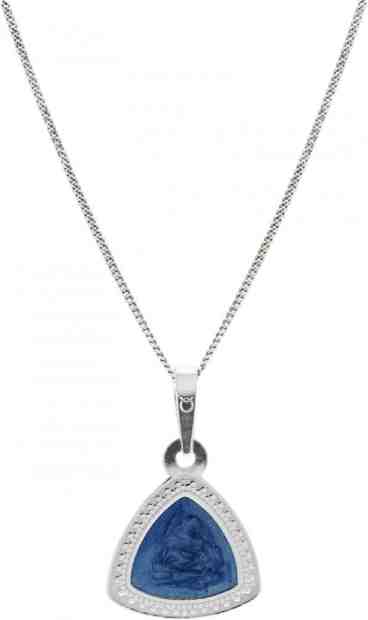 Praqia Elegantní stříbrný náhrdelník KO5130_CU035_45_RH  (řetízek, přívěsek) + 2 měsíce na vrácení zboží