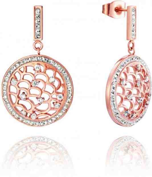 Viceroy Slušivé bronzové náušnice Chic 75040E01012 + 2 měsíce na vrácení zboží