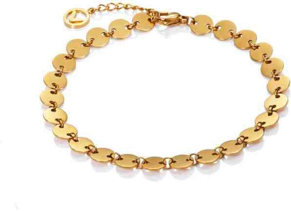 Viceroy Elegantní pozlacený náramek Kiss 75039P01012 + 2 měsíce na vrácení zboží