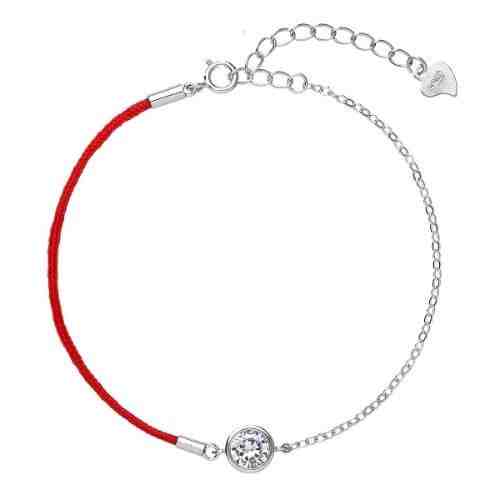 Evolution Group Stříbrný náramek se zirkonem 13004.3 + 2 měsíce na vrácení zboží