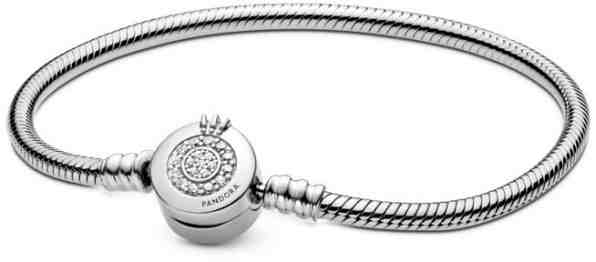 Pandora Luxusní stříbrný náramek 599046C01 21 cm + 2 měsíce na vrácení zboží