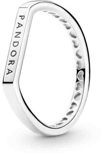 Pandora Stříbrný prsten se srdíčky 199048C00 54 mm + 2 měsíce na vrácení zboží