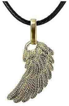 MUMMY BELL Dámský pozlacený přívěsek Andělské křídlo G1KZM2 + 2 měsíce na vrácení zboží