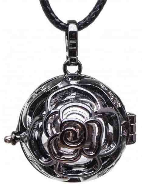 MUMMY BELL Dámský náhrdelník Rolnička Růže K17SST + 2 měsíce na vrácení zboží