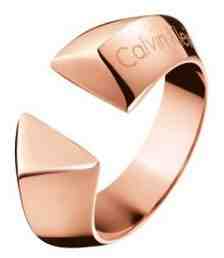 Calvin Klein Luxusní bronzový prsten Shape KJ4TPR1001 52 mm + 2 měsíce na vrácení zboží