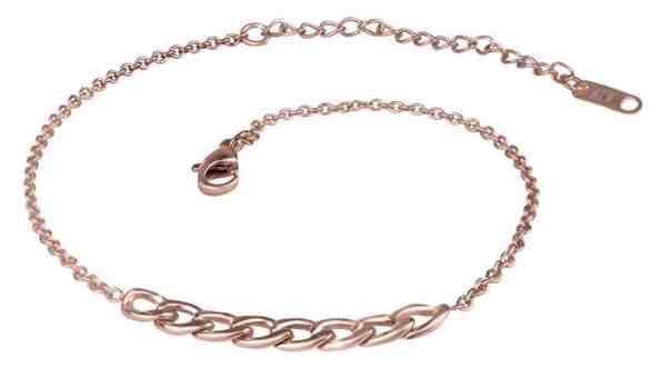 Troli Růžově zlacený náramek na nohu + 2 měsíce na vrácení zboží