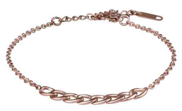 Troli Stylový růžově zlacený náramek + 2 měsíce na vrácení zboží