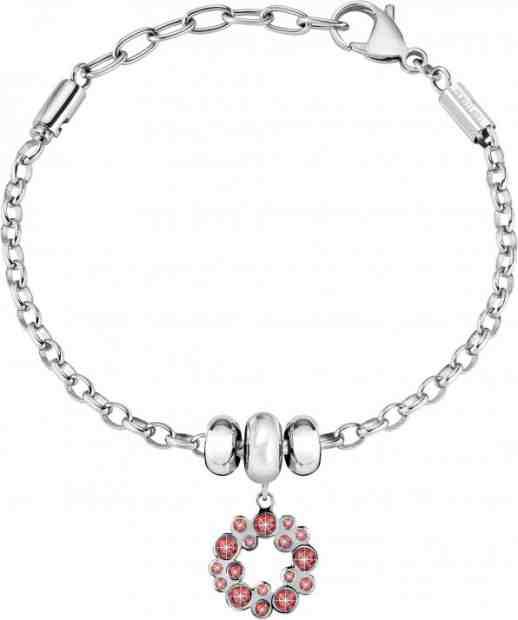 Morellato Třpytivý ocelový náramek Drops SCZ1114 + 2 měsíce na vrácení zboží