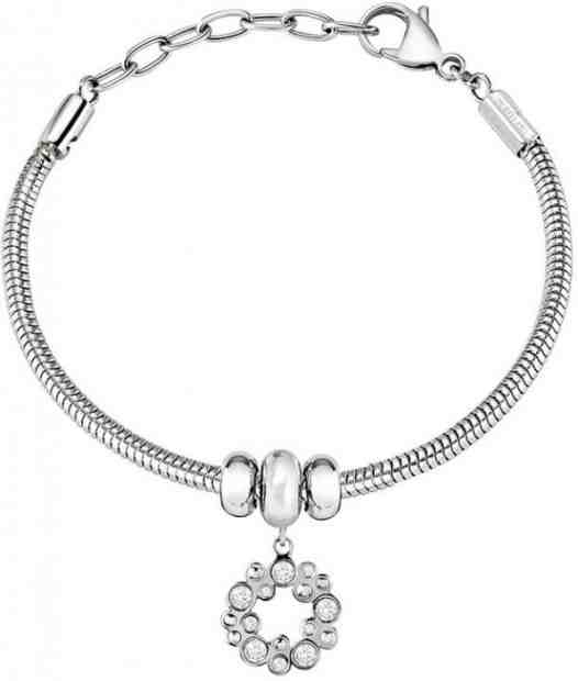 Morellato Třpytivý ocelový náramek Drops SCZ1115 + 2 měsíce na vrácení zboží