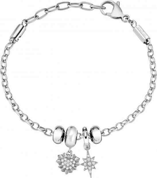 Morellato Něžný ocelový náramek Drops SCZ1118 + 2 měsíce na vrácení zboží